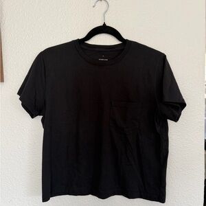 Everlane Classic Black Short Sleeve Tee